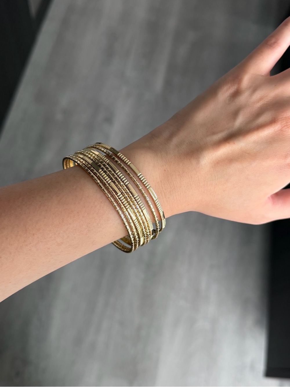 Gold Bangles